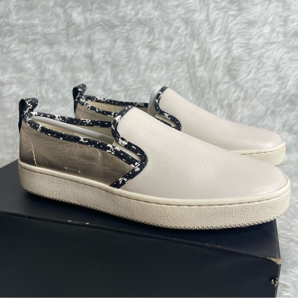 New COACH leatherware c115 slip on sneaker size 9.5